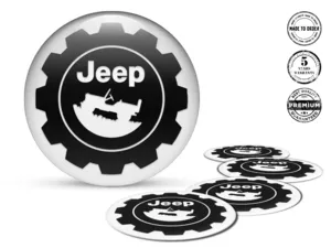 Jeep Etichetta Cupola Stile Distintivi Ruota Pregiati